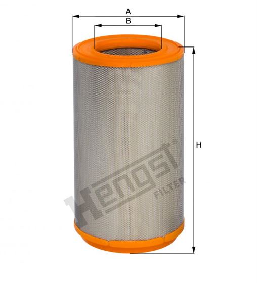 Фільтр повітряний 4 (94-164), R/New R (R230 - R730), T(T340 - T580); KOMATSU HA/HD/HM/E - Muldenk