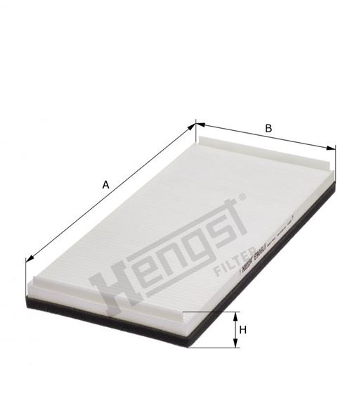 Фільтр салону h=30 MAN/F2000/F90/L2000/M2000