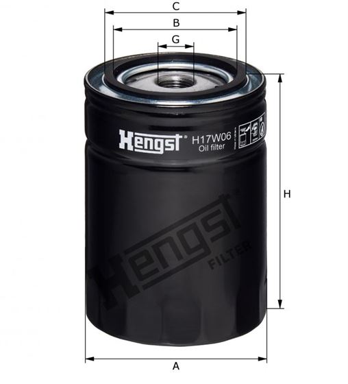 Фільтр масляний OC132 Alfa Romeo, Seat, Skoda, Perkins