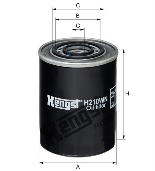 Фільтр масляний OC248 FIAT Ducato, IVECO