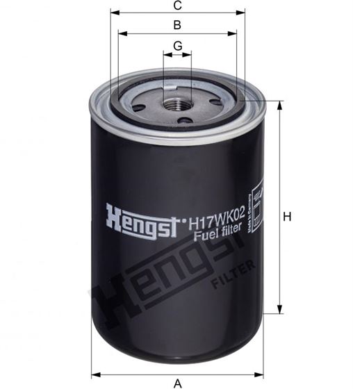 Фільтр паливний DAF F65/85/95/95XF, IVECO CURSOR (1318695)