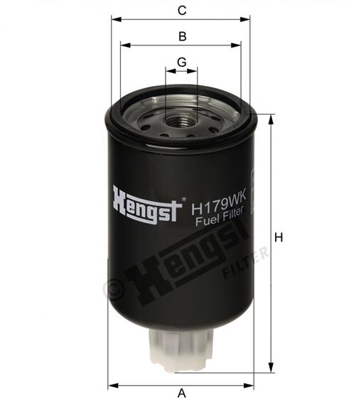 Фільтр паливний со сливом