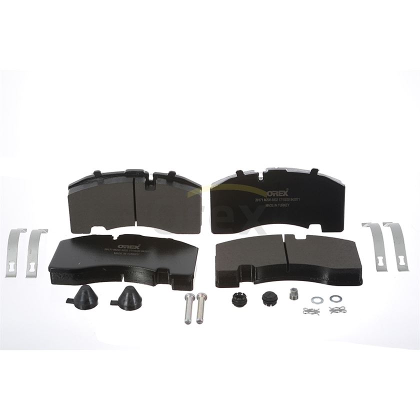 Колодки гальмівні 29171 (с пазом под балку) Knorr SK7, SB4309 05.2003=>