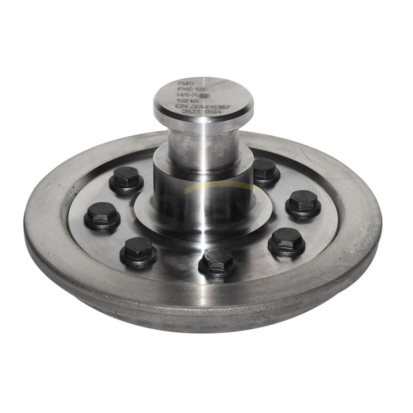 Шкворень полуприцепа 2" KZ1010 (в сборе с тарелкой)