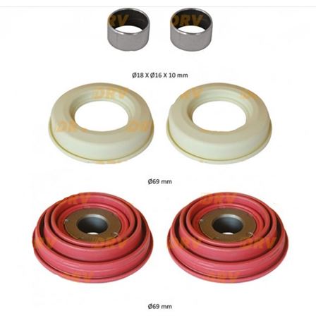 Ремонтний комплект супорту KNORR SB6,SB7 (з буртом, 69мм)