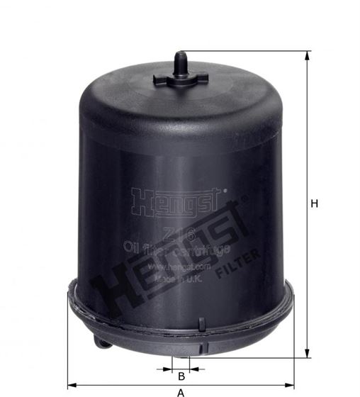 Фильтр масла (сепаратор) DAF CF85/XF95/XF105, BOVA MAGIQ, SOLARIS VACANZA >2005