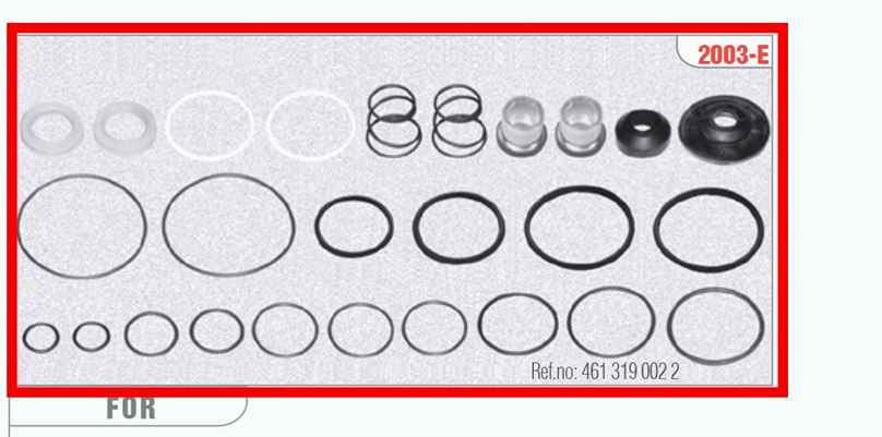 Ремонтний комплект крана гальмівного головного