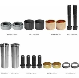 Ремонтний комплект супорту MERITOR ELSA 195/225/EX225 (направляючі, втулки, пильники)