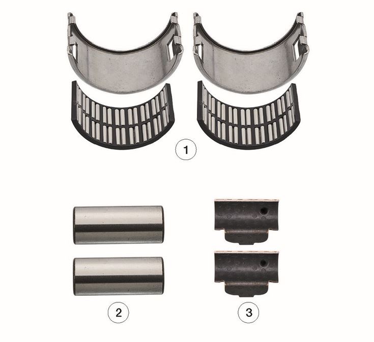 Ремонтний комплект супорту MERITOR ELSA 195-225 EX 225 (підшипники)