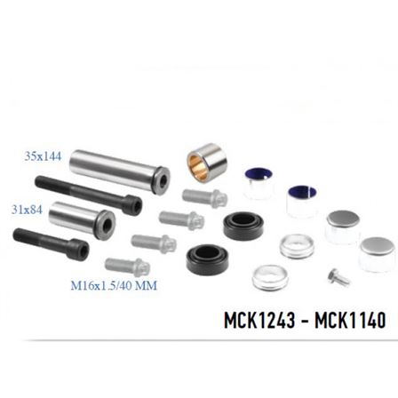 Ремонтний комплект супорту MERITOR ELSA 2 (направляючі, втулки, пильники)