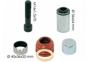 Ремонтний комплект супорту KNORR SN6/SN7/SK7 (направляючі, втулки, пильники)