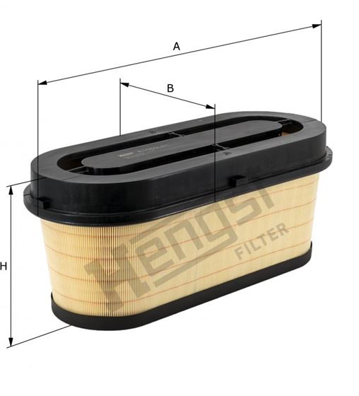Фільтр повітряний MB ACTROS MP4/ANTOS/AROCS