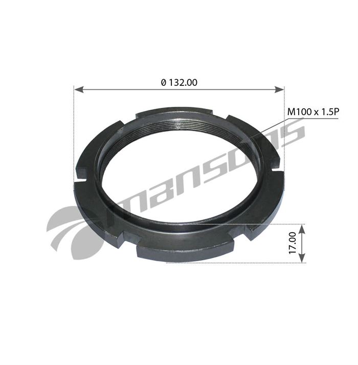 Гайка ступицы задней MAN TG-A