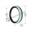 Сальник ступицы ROR TM (зеленый)