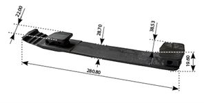 Кріплення крила гумове DAF XF95/105, RVI Magnum/Premium