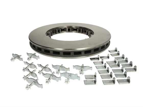 Диск тормозной DAF под клинья c РМК