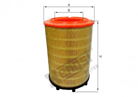 Фільтр повітряний Scania 4 Series, P/G/R/T Series з ніжками