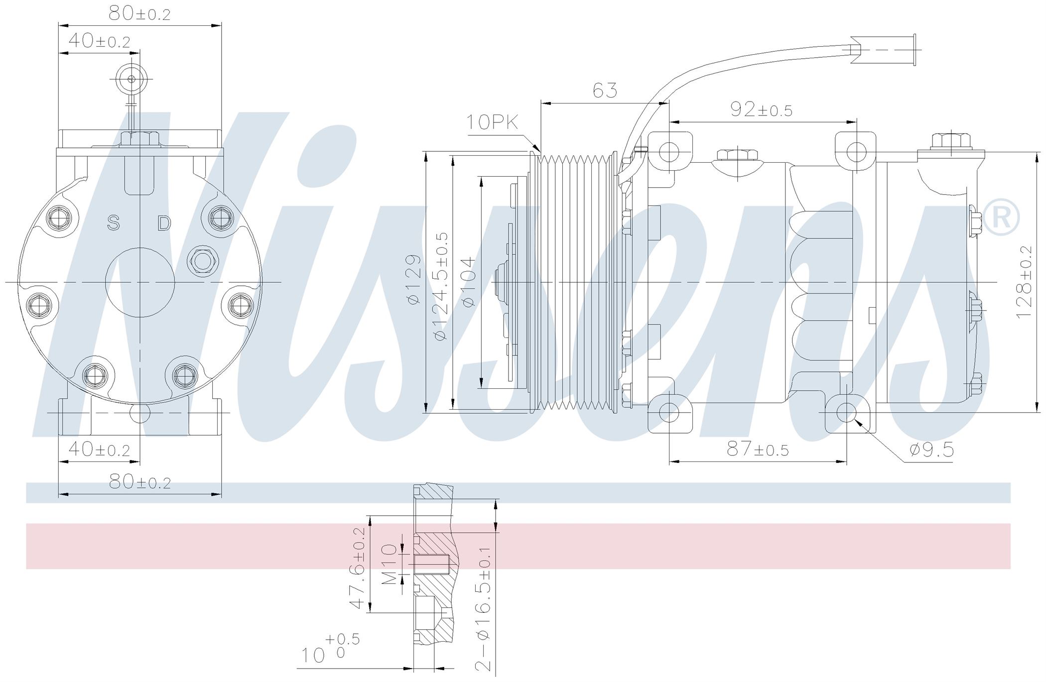 Компресор кондиціонера RENAULT D (2014) D150