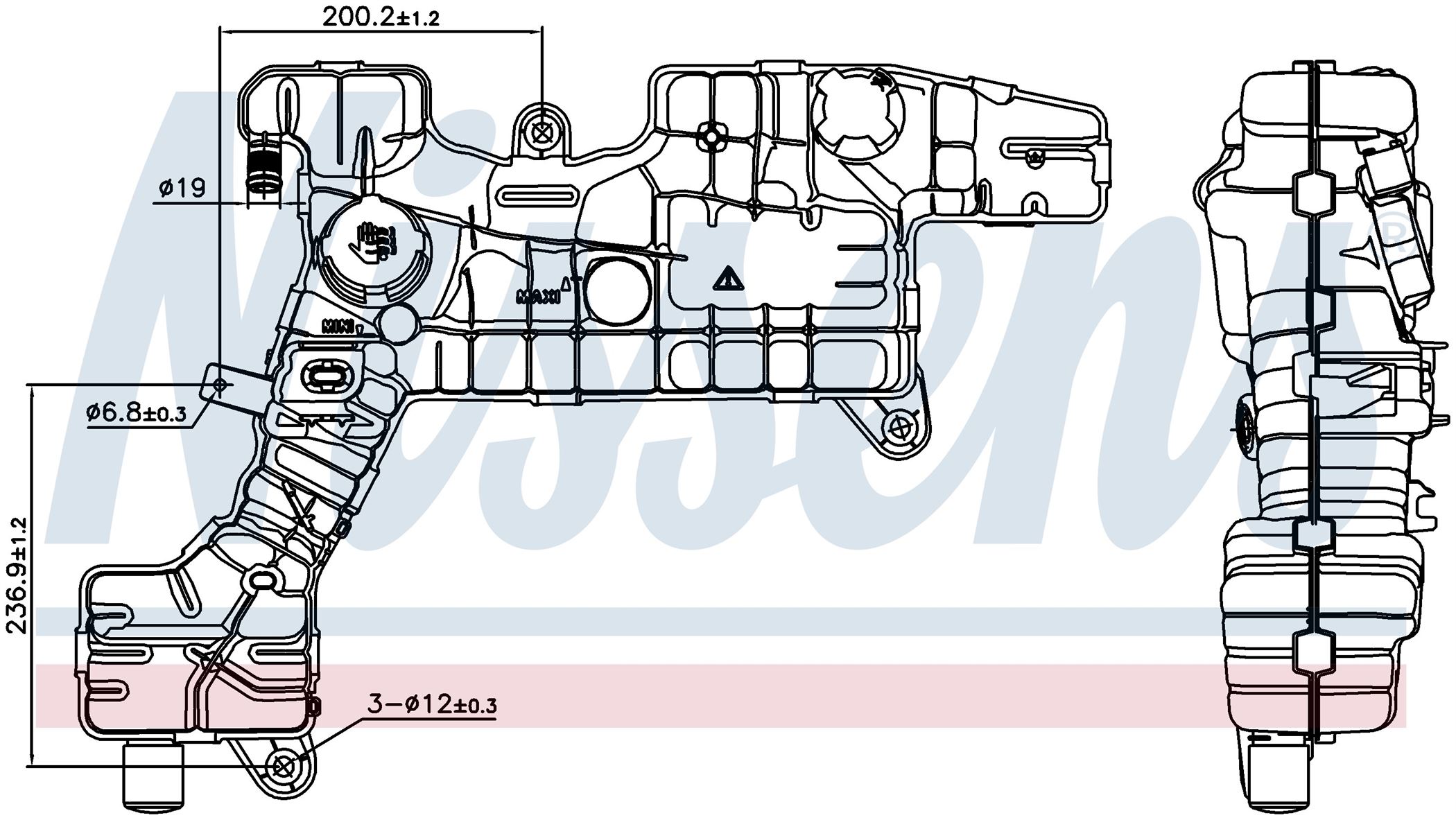 Бачек расширительный DAF LF SERIES (2013) LF 150