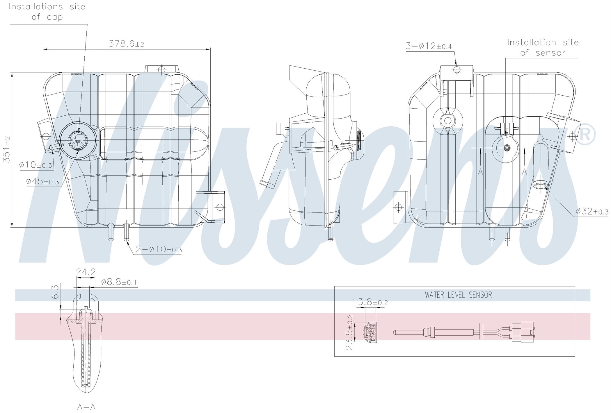 Бачек расширительный VOLVO FL SERIES (2000) FL 180