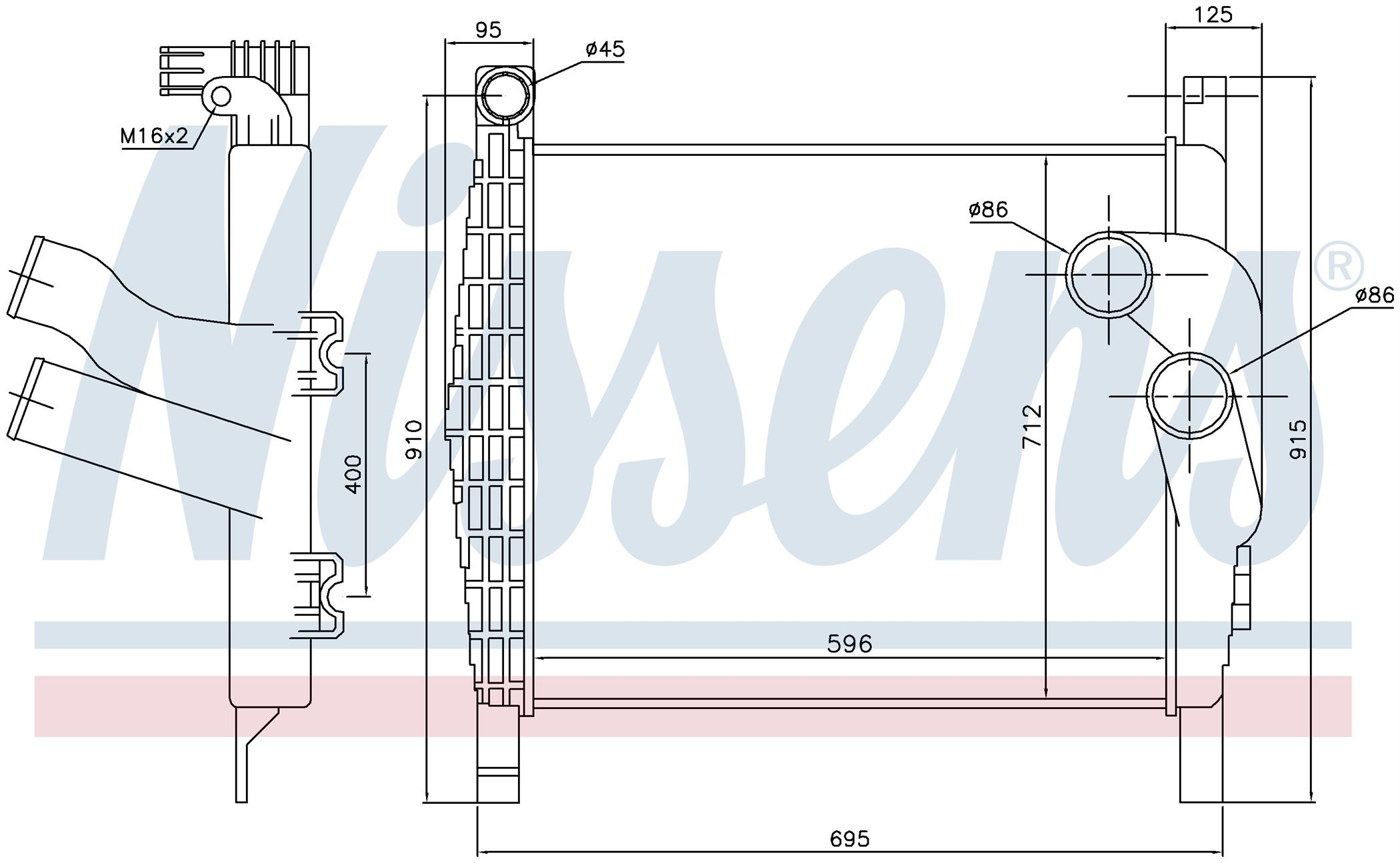 Інтеркулер MB ATEGO-SERIES (1998) ATEGO 1823