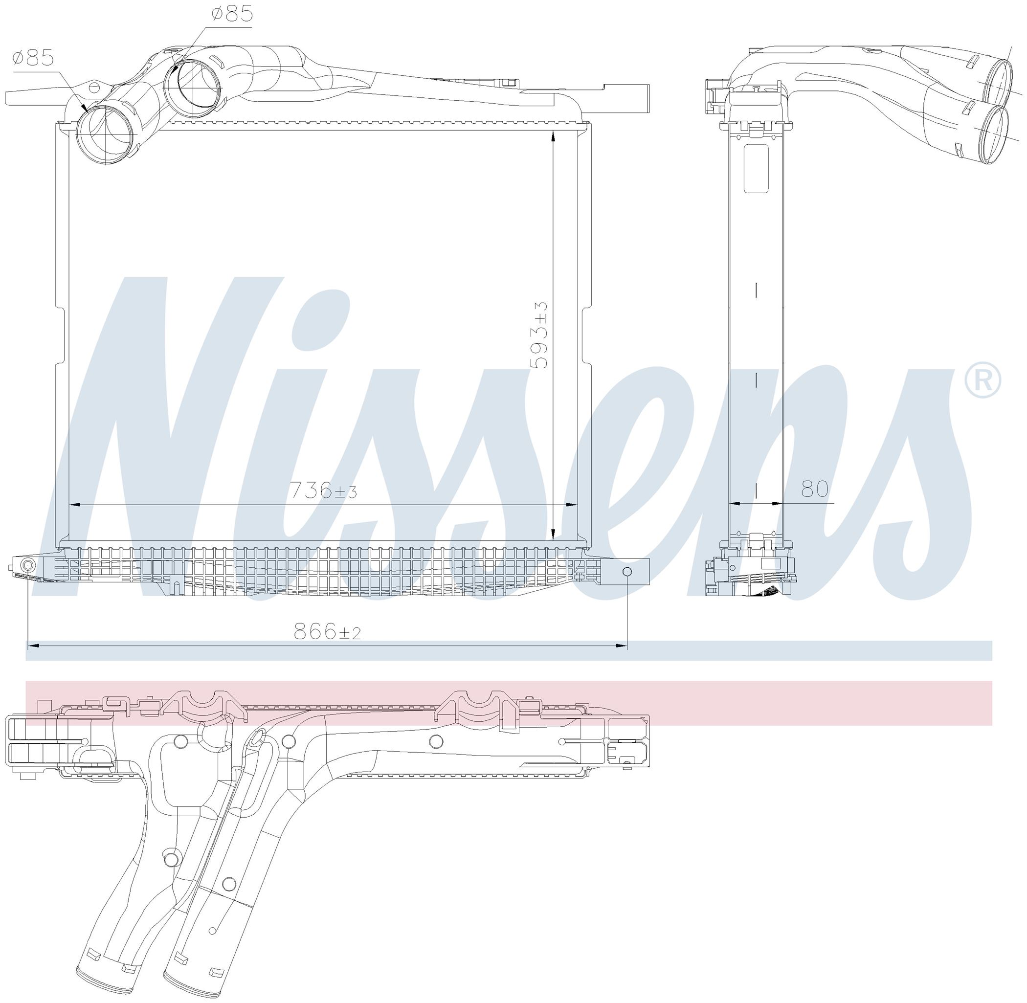 Інтеркулер MB ATEGO-SERIES (1998) ATEGO 1823