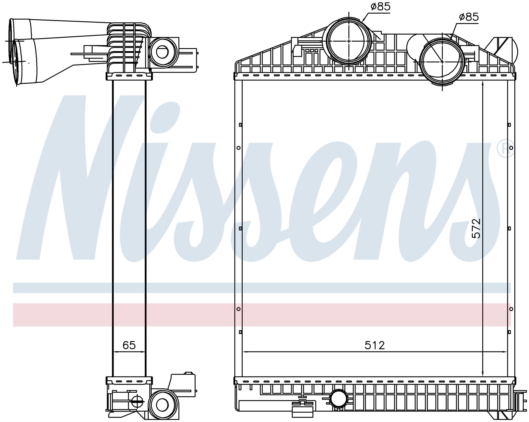Інтеркулер MB ATEGO-SERIES (1998) ATEGO 923 K