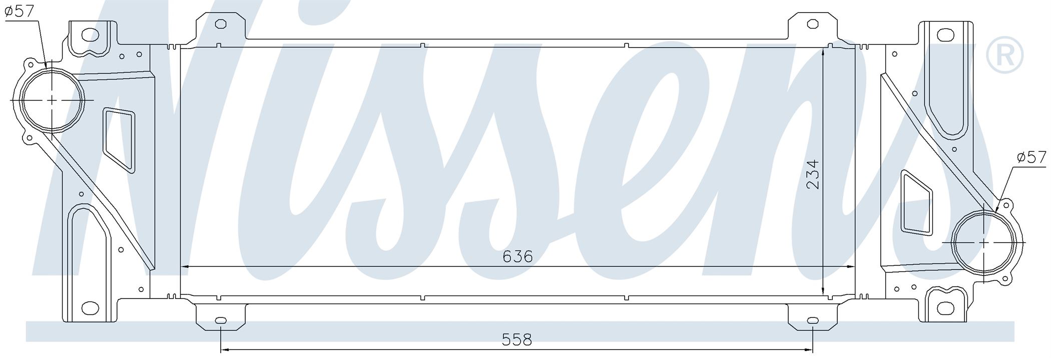 Інтеркулер MB SPRINTER SERIES B903 (1995) SPRINTER 316D 2.7 CDI