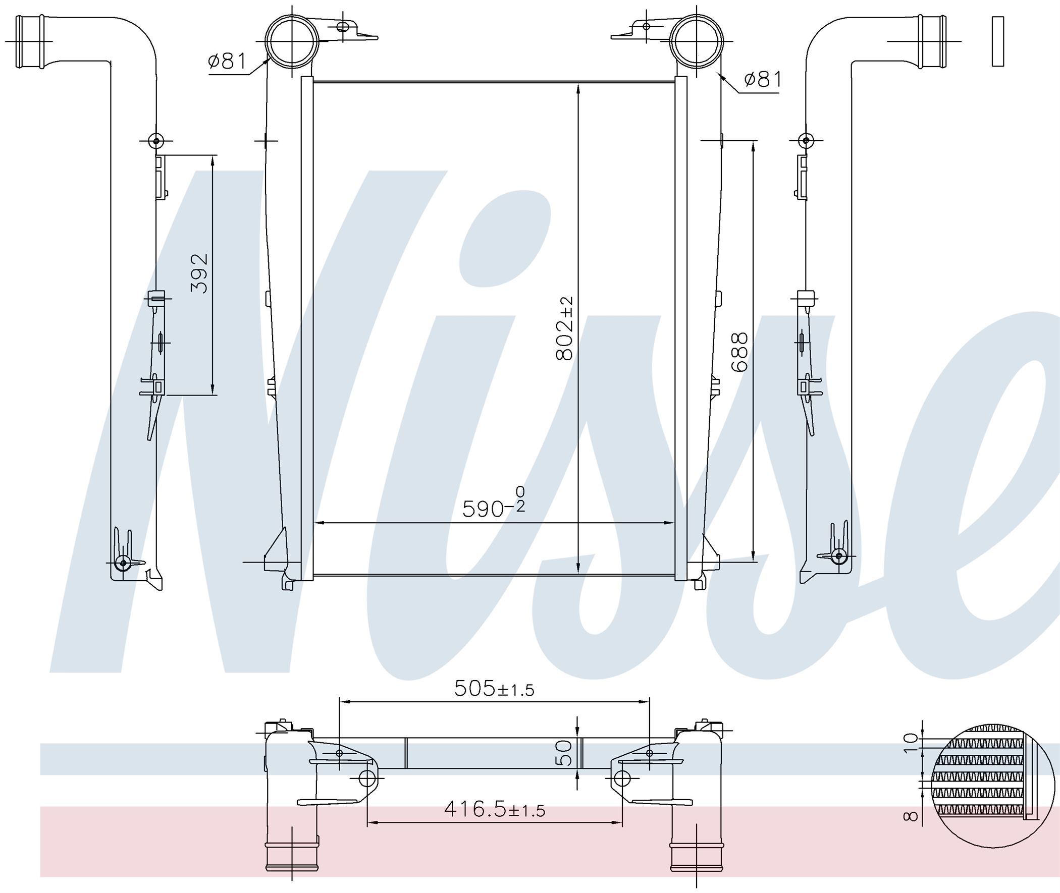 Інтеркулер RENAULT KERAX (1997) KERAX 300.26