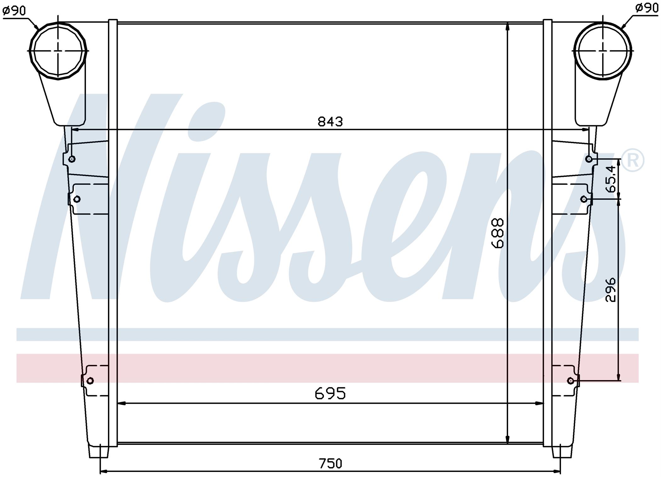 Інтеркулер RENAULT MAGNUM (1996) MAGNUM 400.18