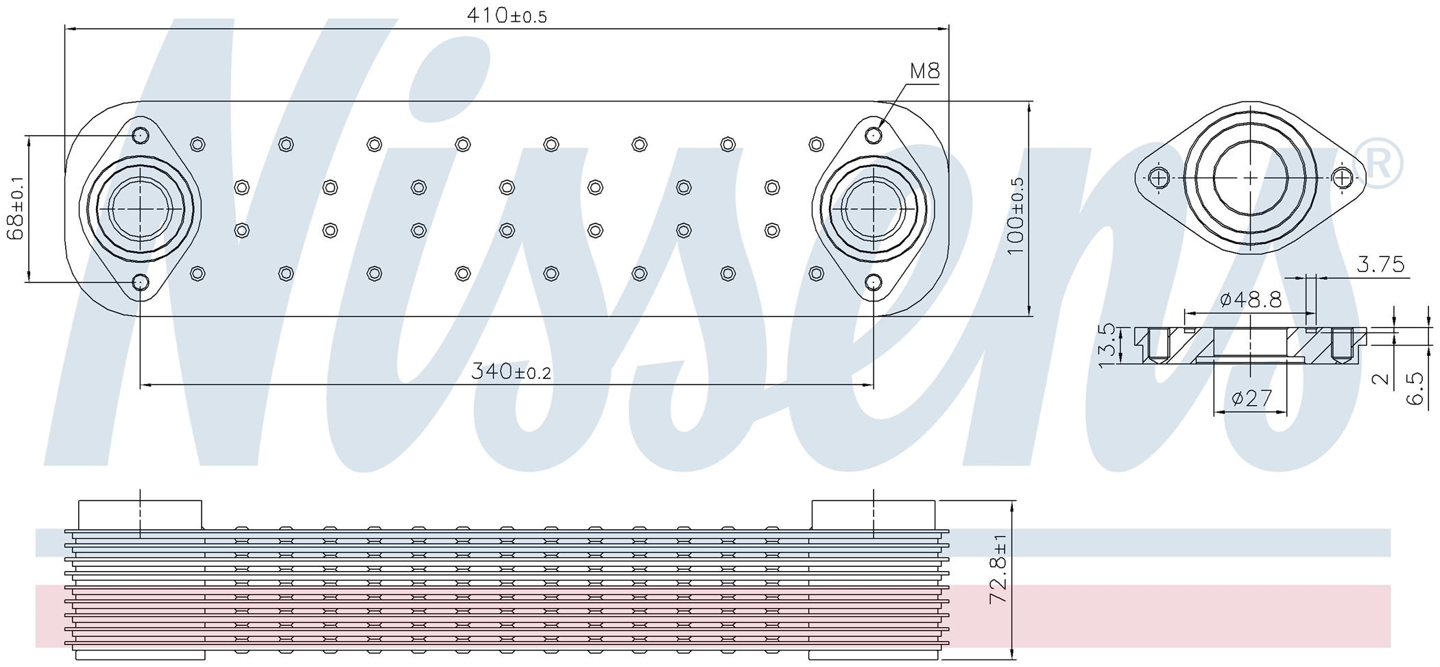 Радіатор масляний IVECO STRALIS (2002) STRALIS AD190S40
