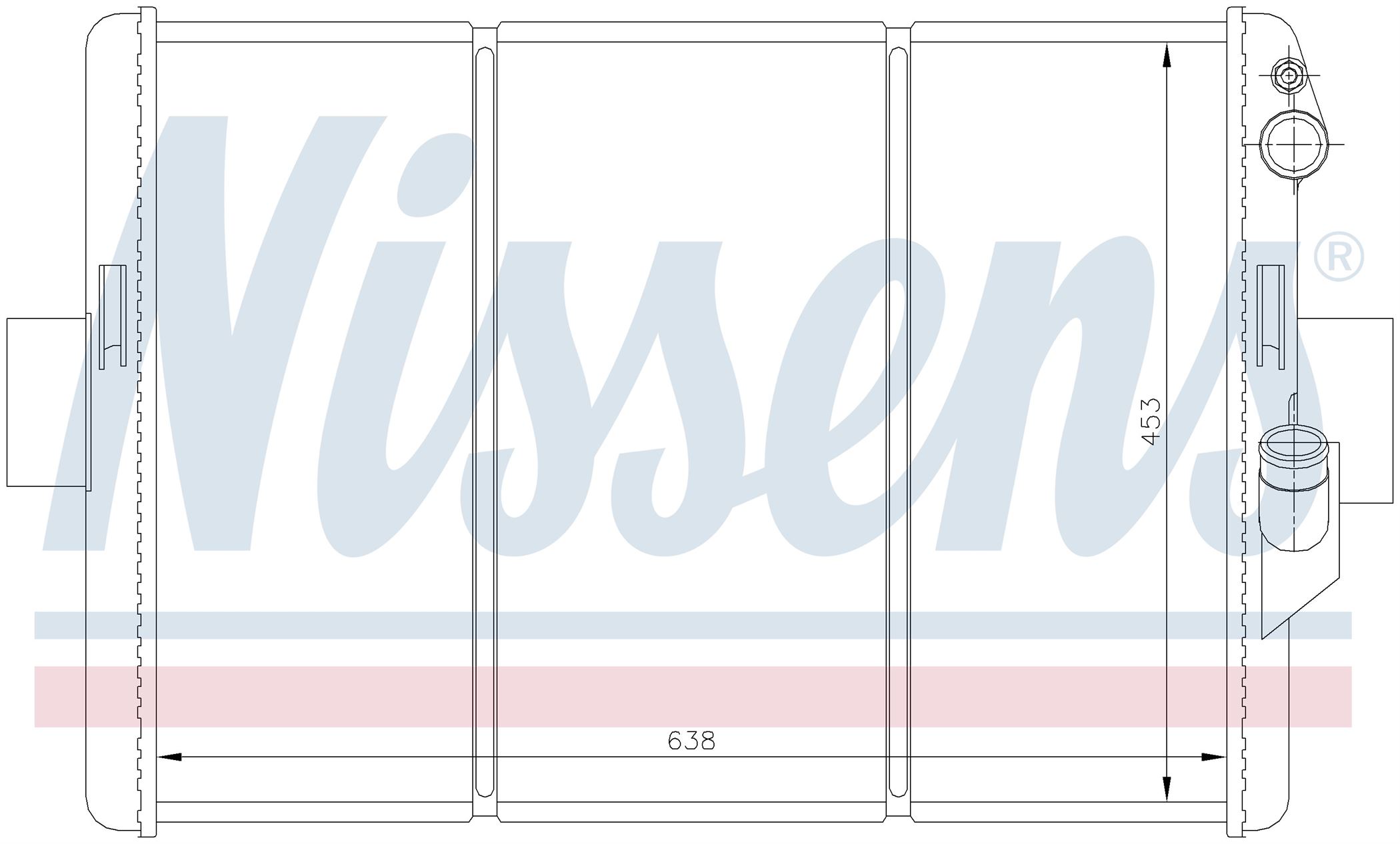 Радіатор IVECO DAILY 30.8 (1989) 2.5 