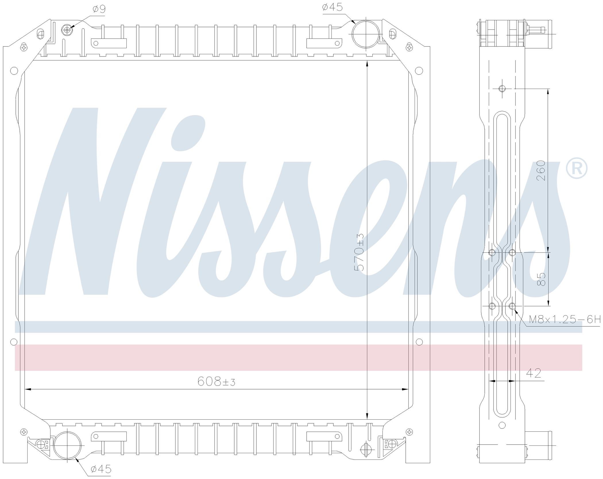 Радиатор IVECO EUROCARGO (1991) EUROCARGO 135E.23W