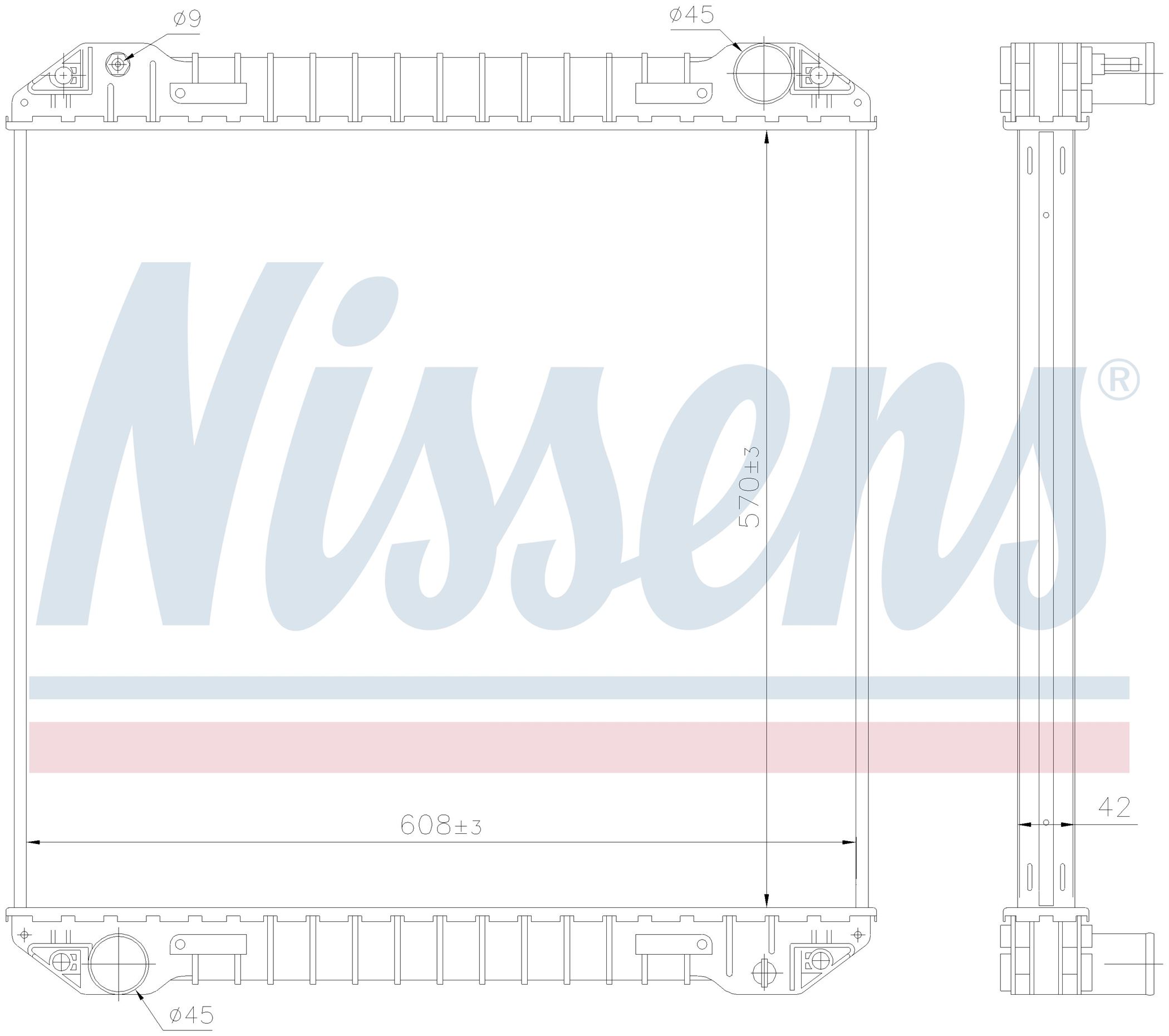 Радіатор IVECO EUROCARGO (1991) EUROCARGO 135E.23W