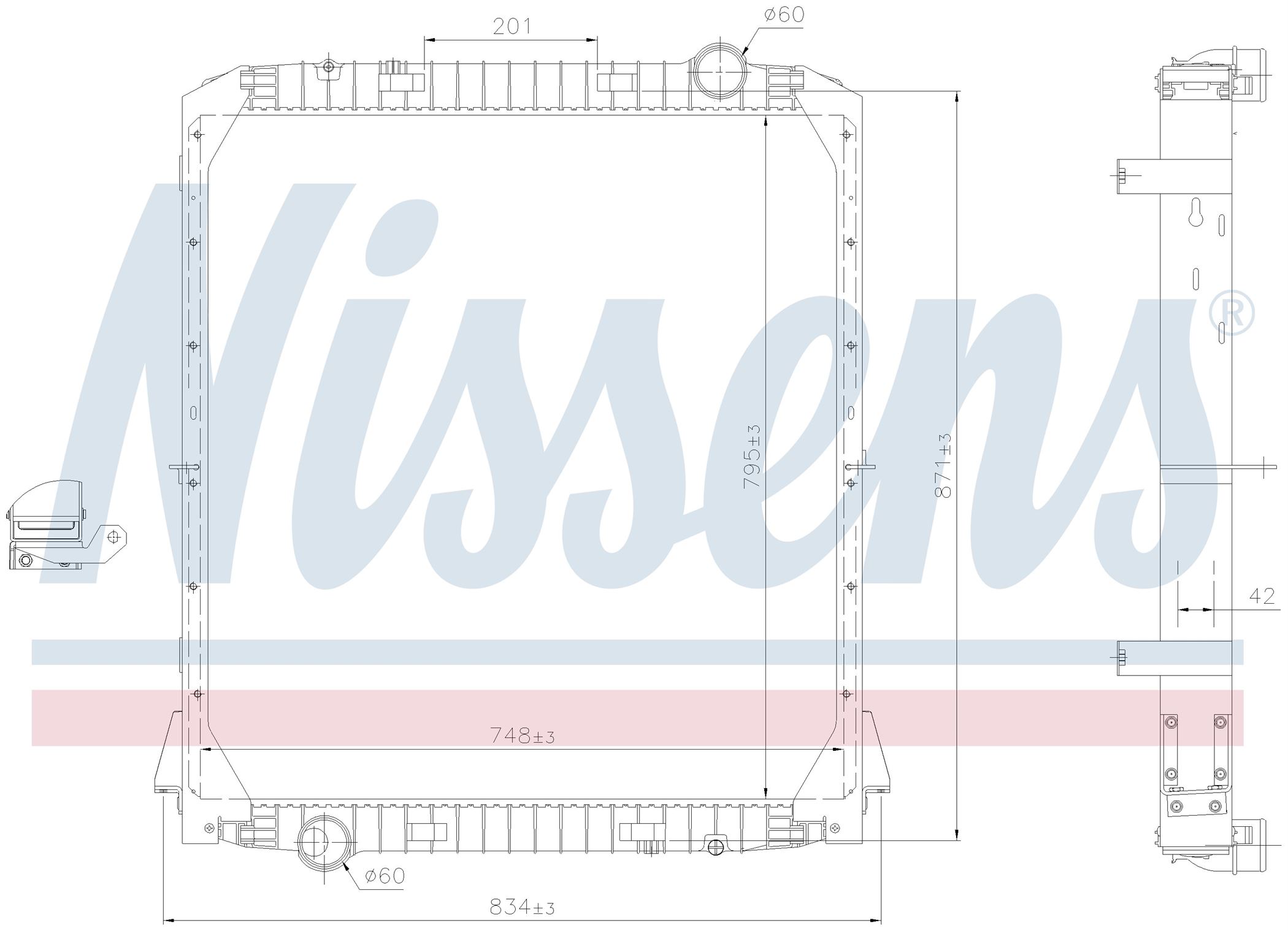 Радиатор IVECO EUROTRAKKER (2001) EUROTRAKKER 190E24