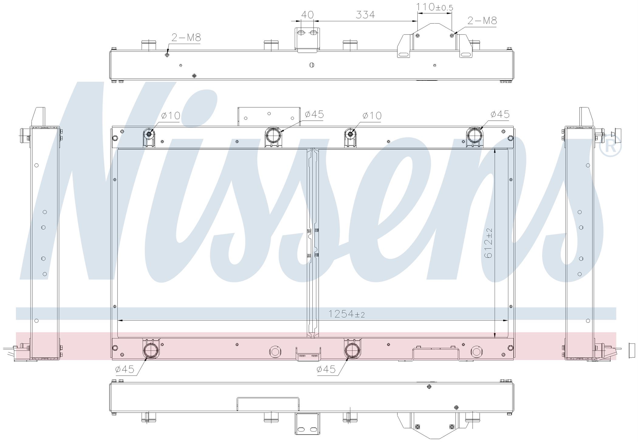 Радиатор MB CONECTO (1996) CONECTO