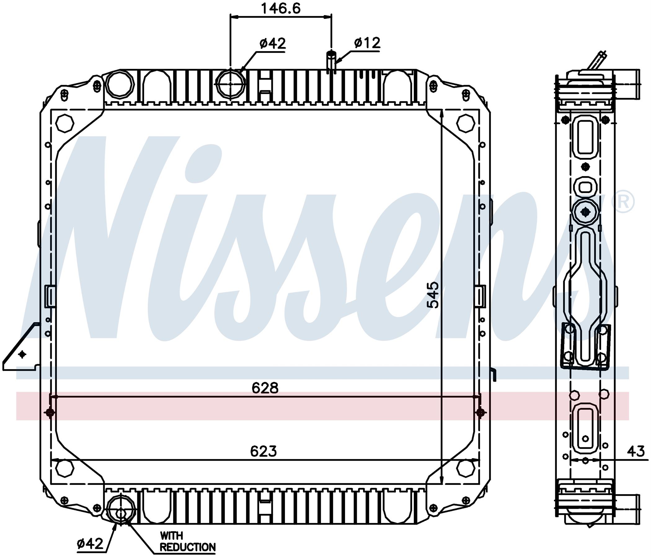 Радиатор MB LK/LN2-SERIES (1984) LK 711
