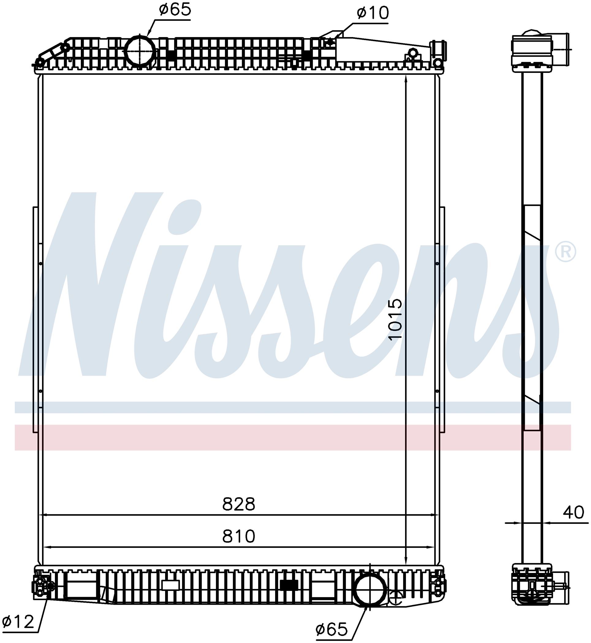 Радіатор MB O-SERIES (2001) O 500