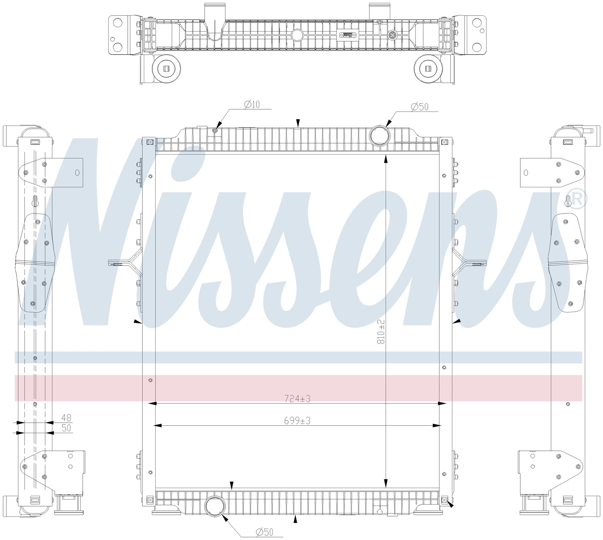 Радіатор RENAULT D (2014) D250