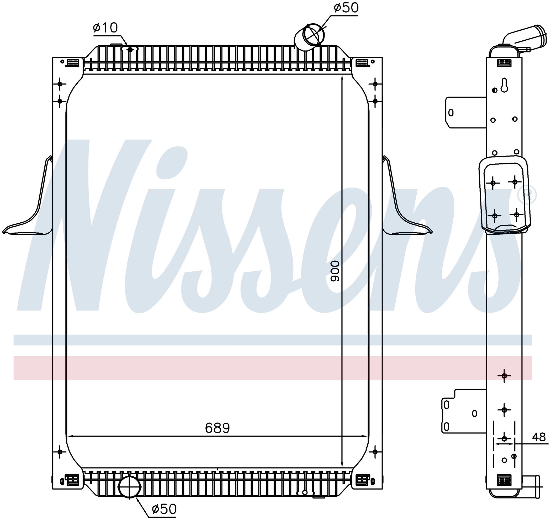 Радіатор RENAULT KERAX (1997) KERAX 270.18