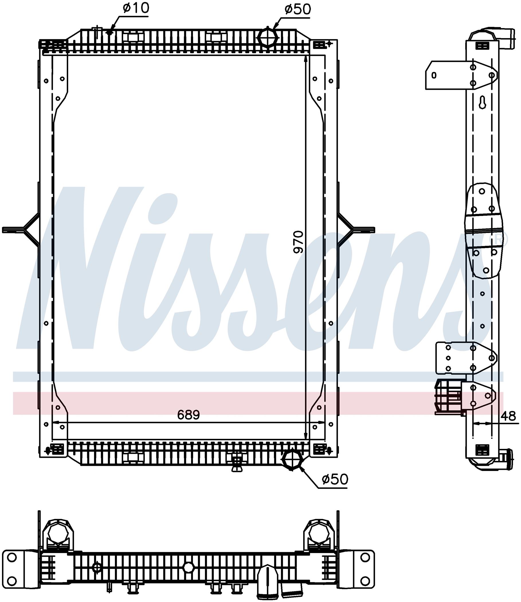 Радіатор RENAULT KERAX (2006) KERAX 370.18