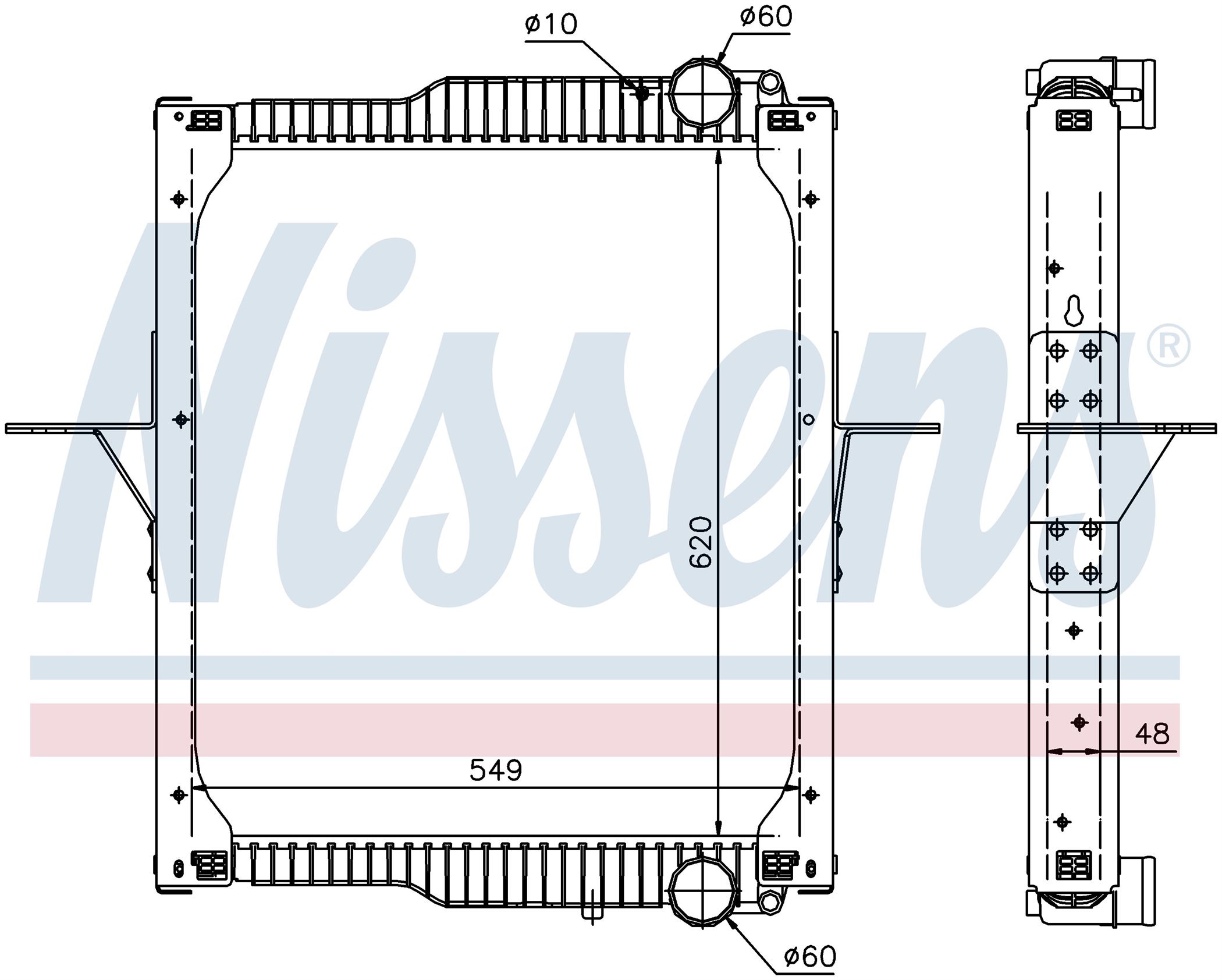 Радиатор RENAULT MIDLUM (2006) MIDLUM 220.08