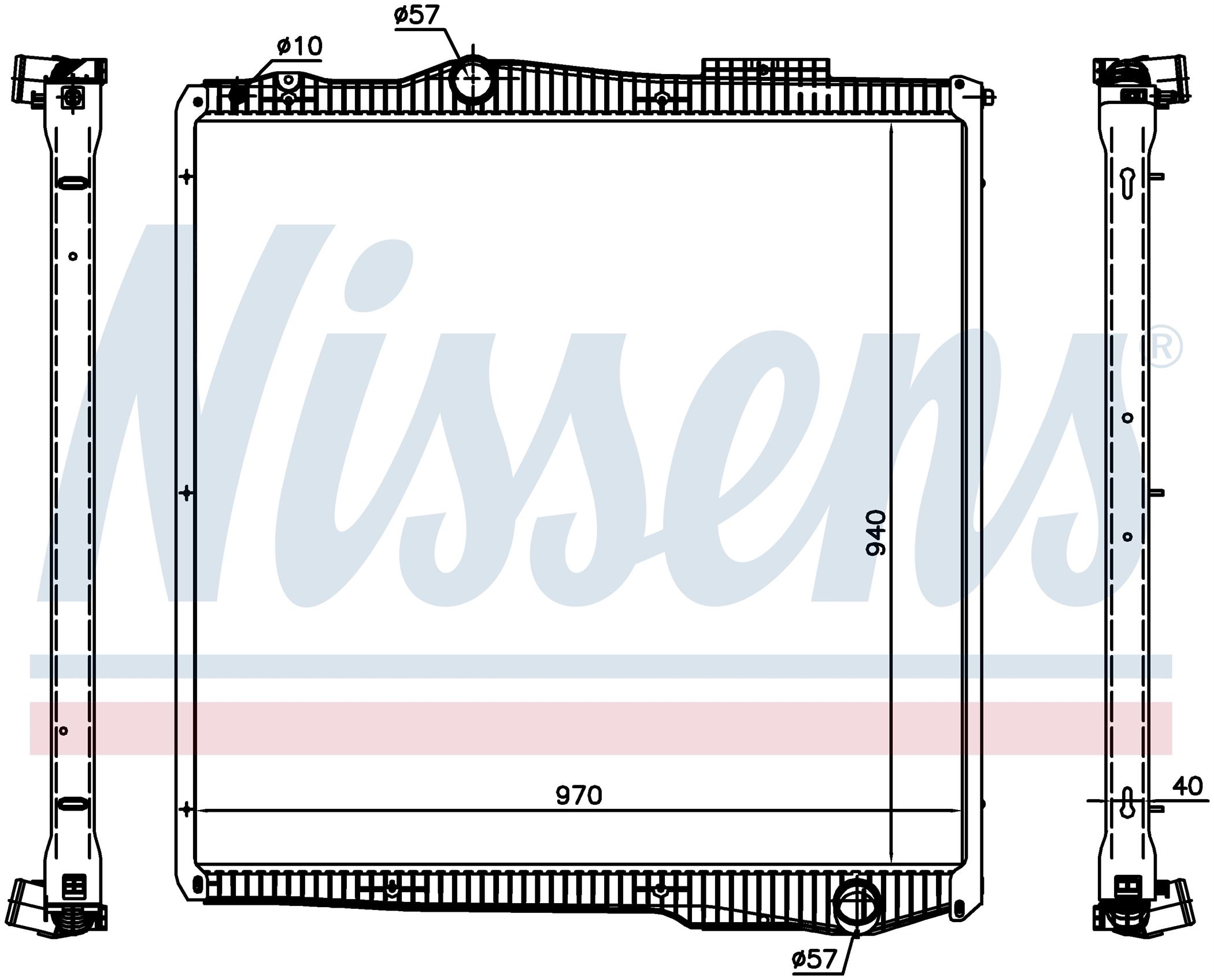 Радіатор SCANIA P-SERIE (2005) P310 26
