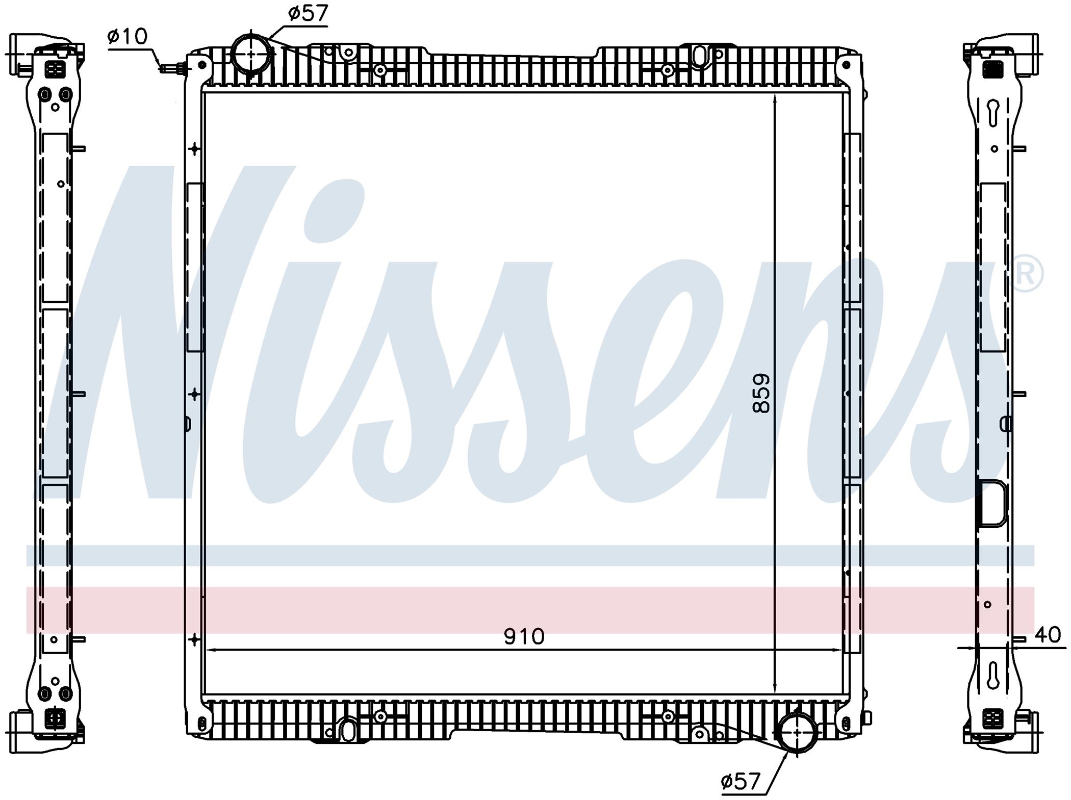 Радіатор SCANIA P-SERIE (2005) P310 26