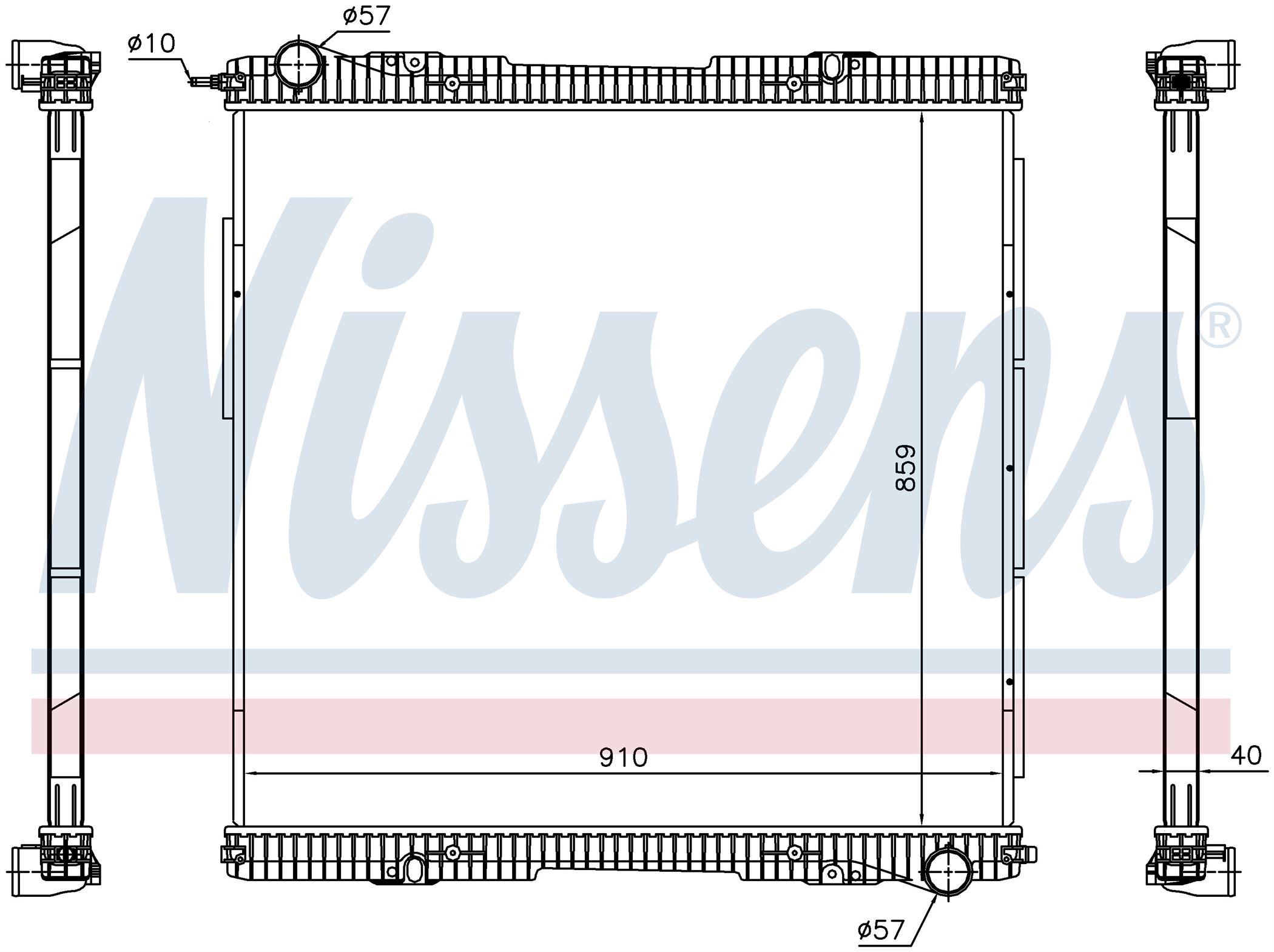 Радіатор SCANIA P-SERIE (2005) P310 26