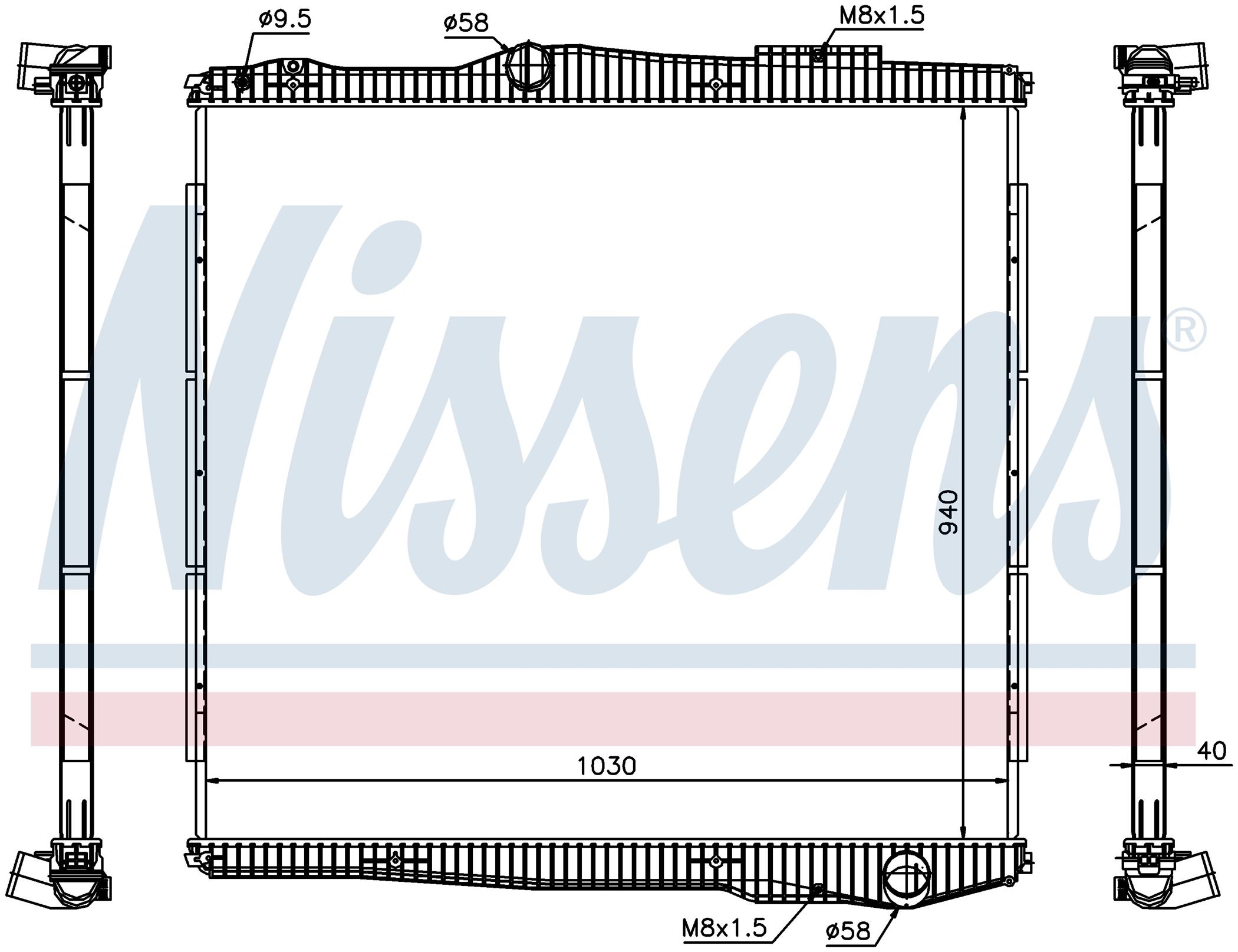 Радіатор SCANIA R-SERIE (2005) R230 18