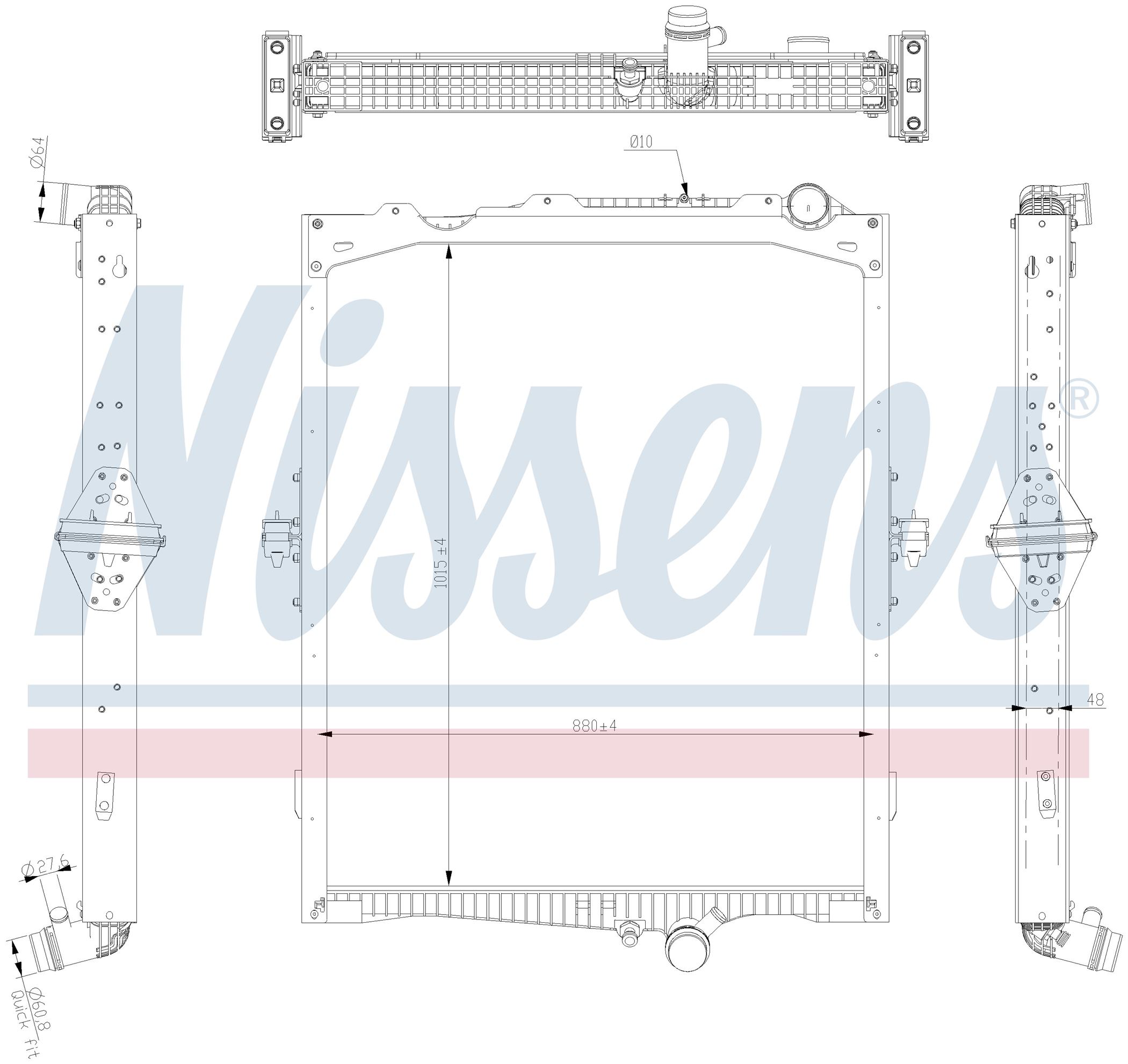 Радіатор VOLVO FH SERIES (2006) FH 420