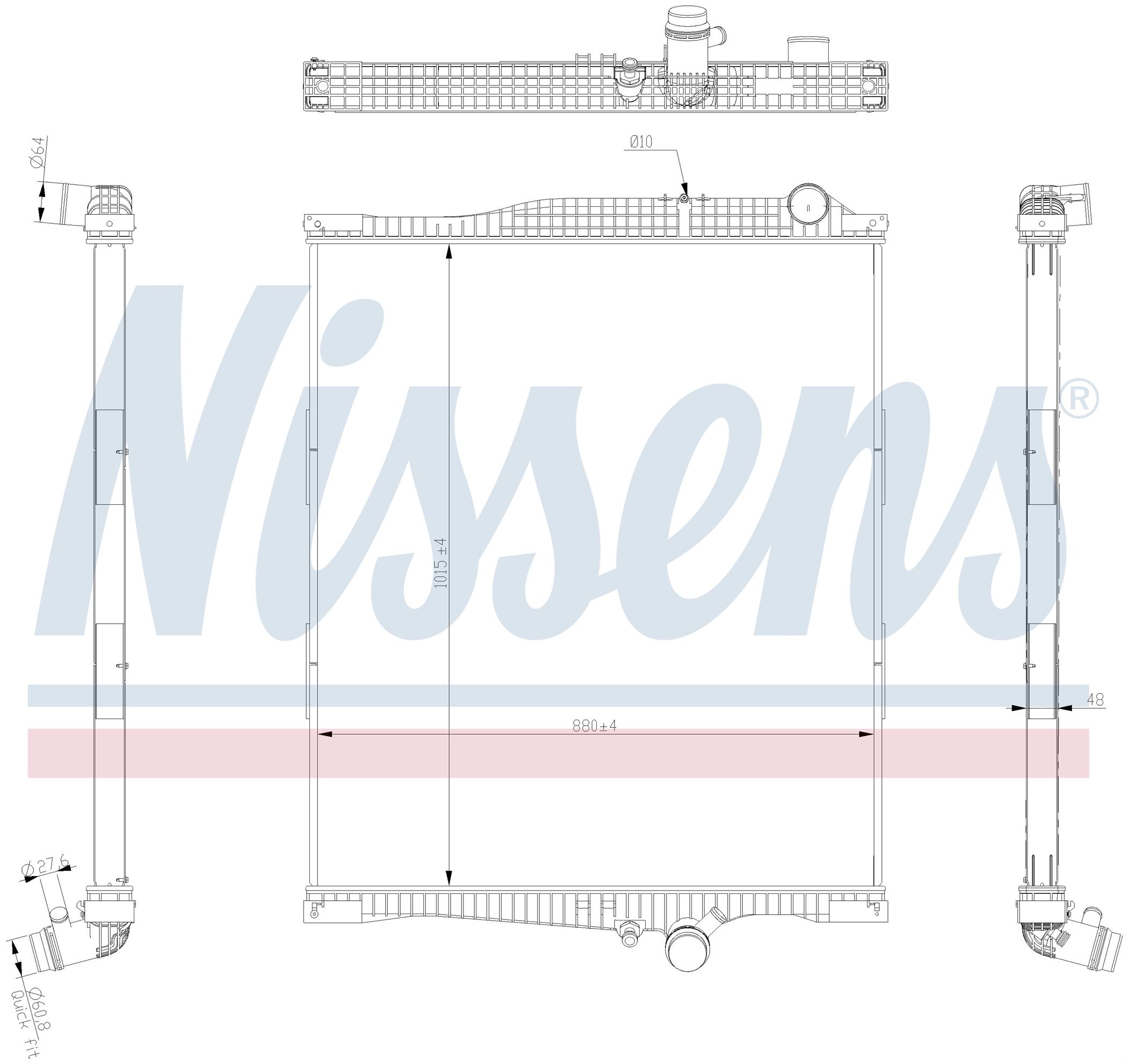 Радіатор VOLVO FH SERIES (2006) FH 420