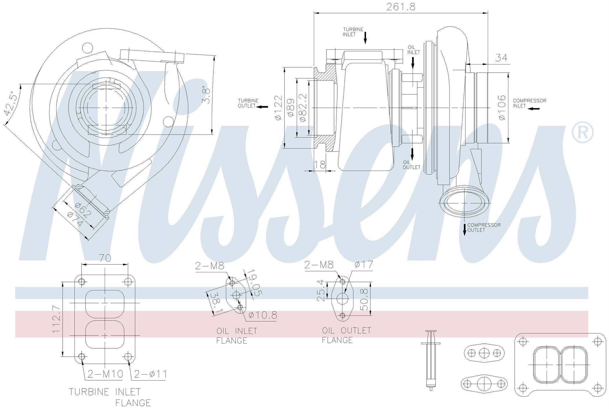 Турбокомпресор RENAULT PREMIUM (2006) PREMIUM DISTRIBUTION 370.18 D