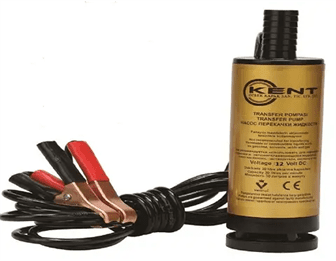 Насос для перекачки топлива 12V большой с фильтром